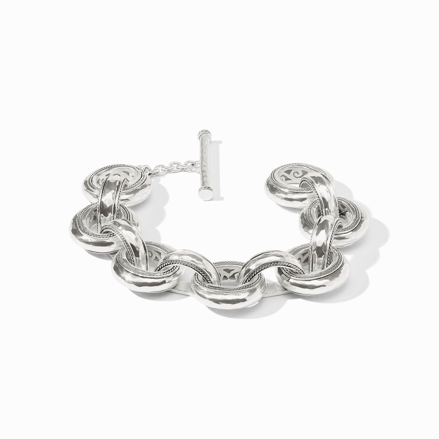 Cannes Demi Link Bracelet-Silver