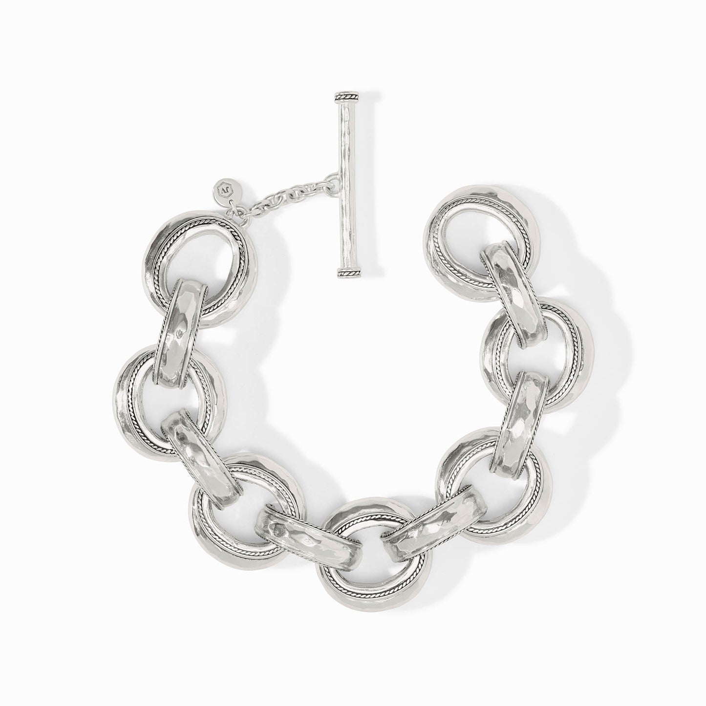 Cannes Demi Link Bracelet-Silver