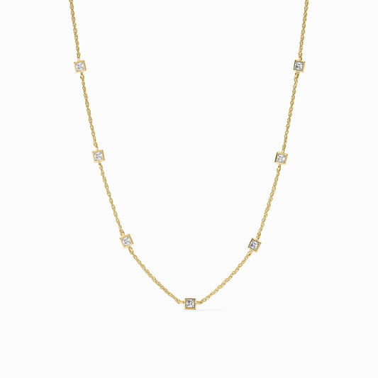 Jolie Delicate Station Necklace