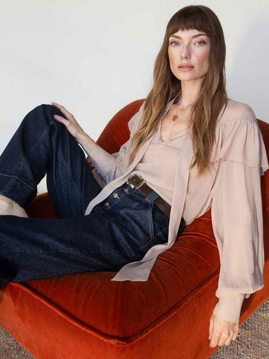 All Day Long Calf Hair Belt