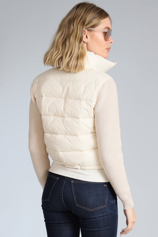Sweater Sleeve Puffer