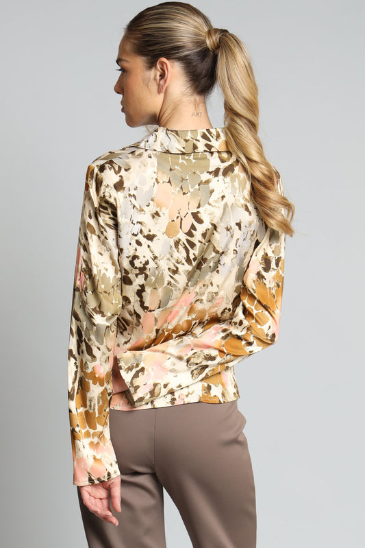 Safari Printed Fitted Top