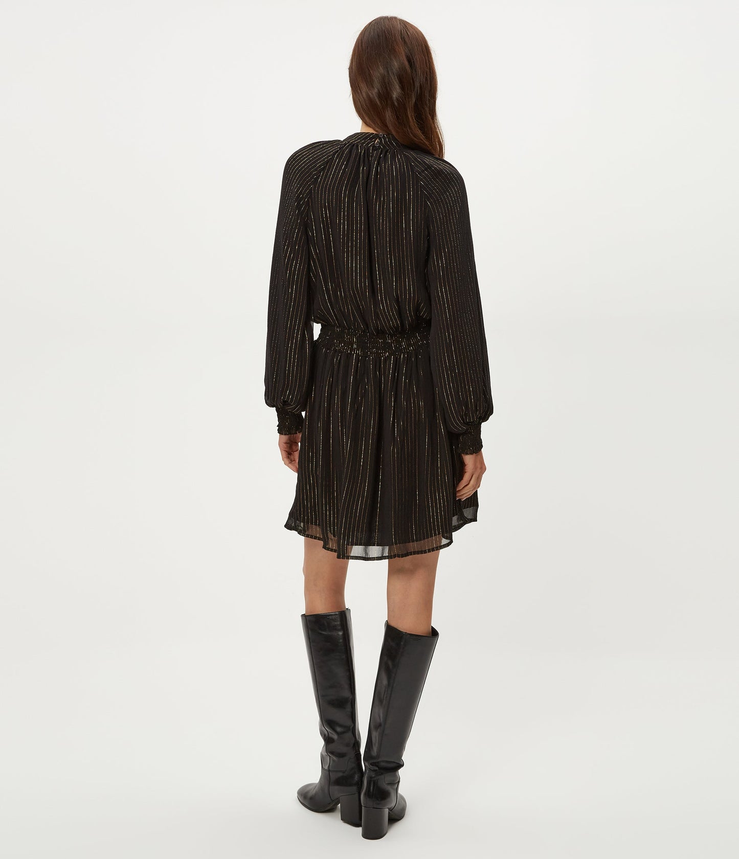 Constance Mock Neck Minidress