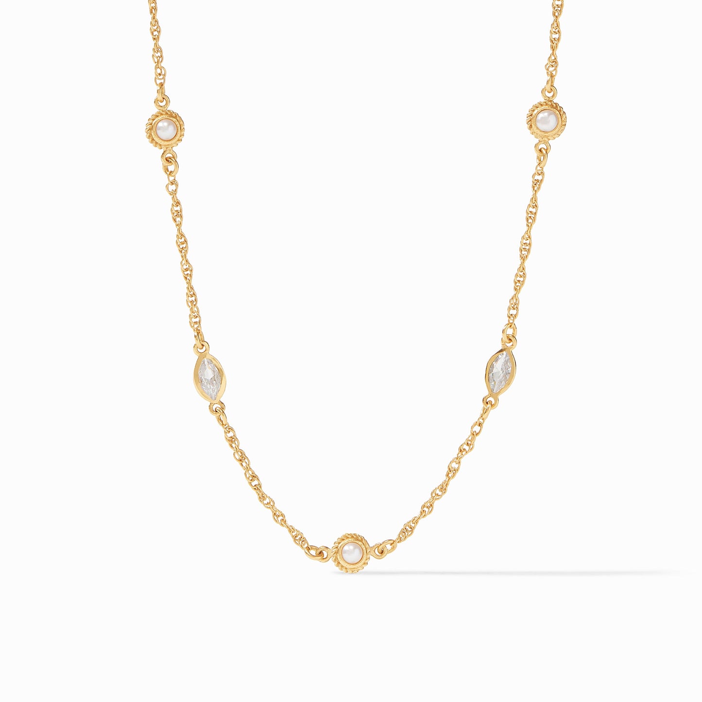Monaco Delicate Station Necklace