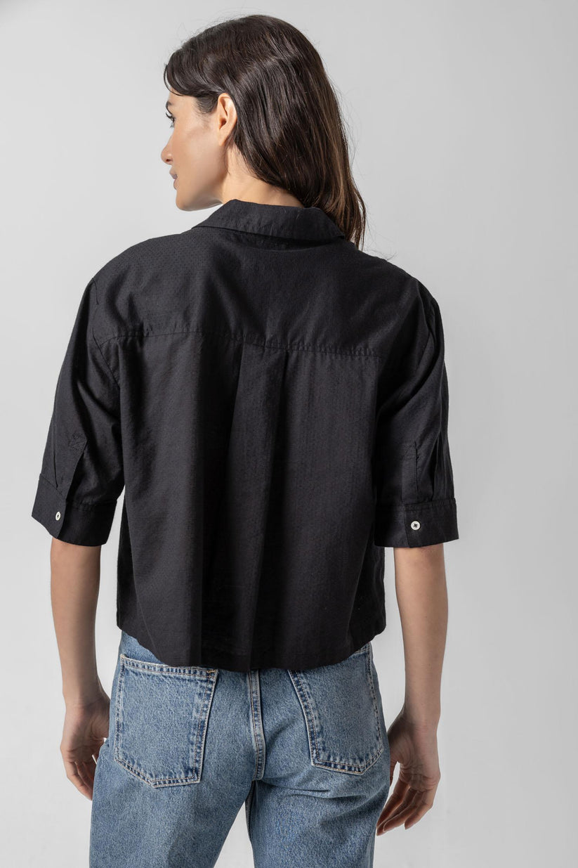 Easy Sleeve Button Down