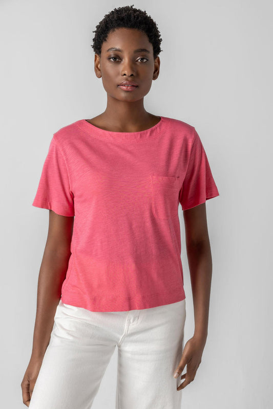 Easy Short Sleeve Pocket Tee