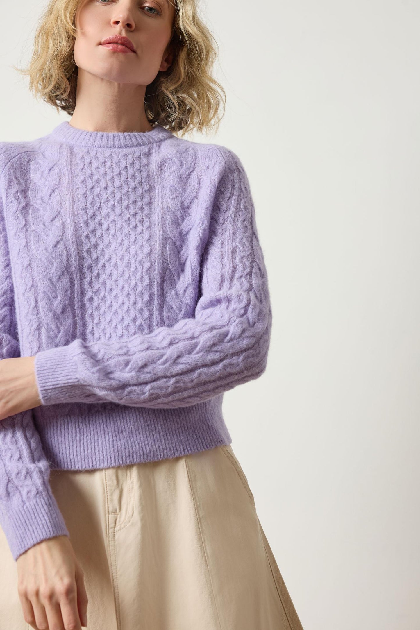 Mixed Stitch Pullover