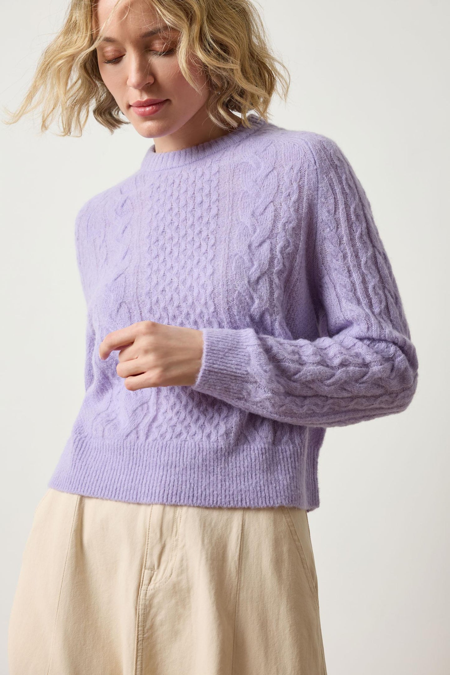 Mixed Stitch Pullover
