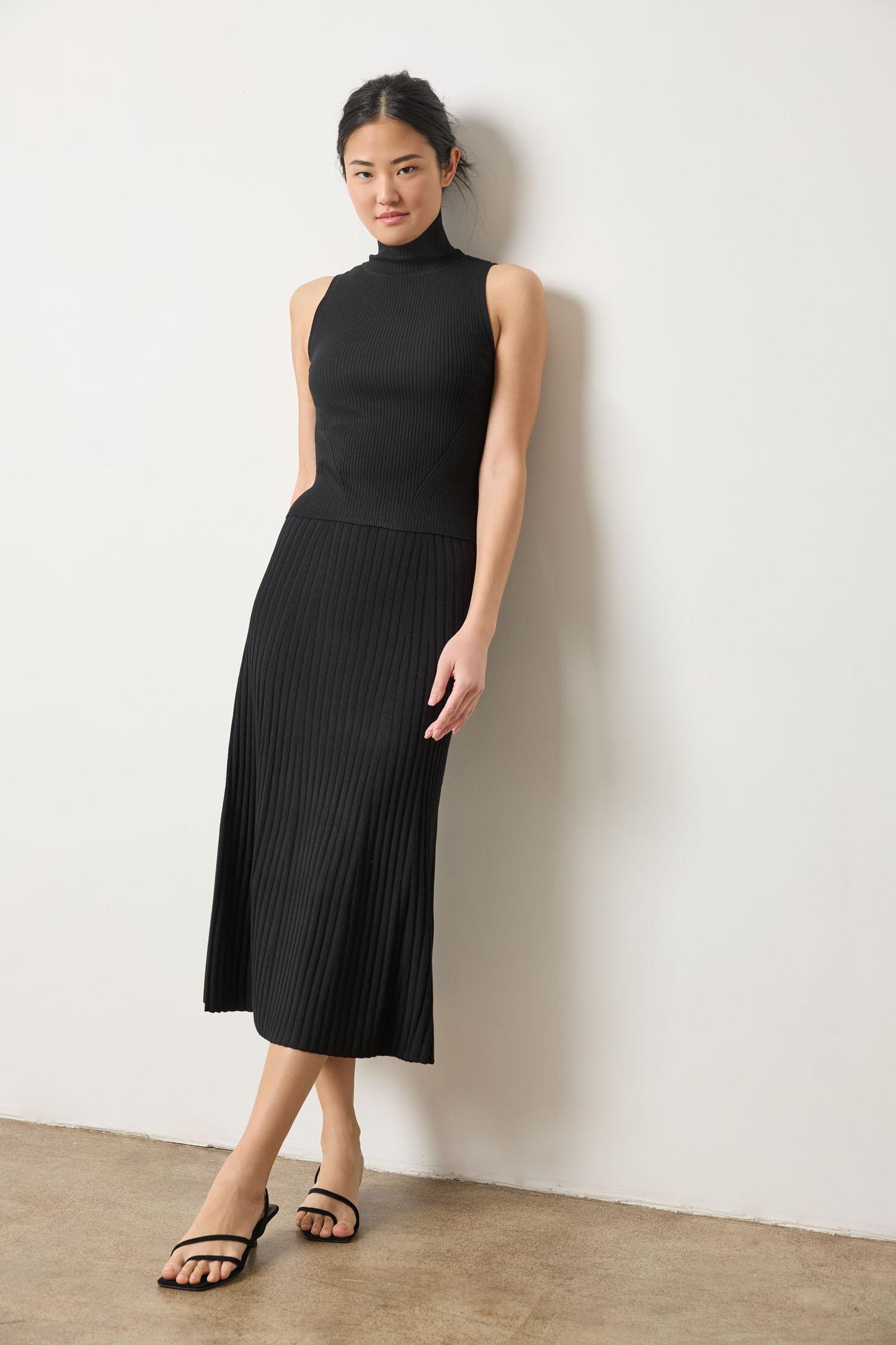 Straight Rib Skirt