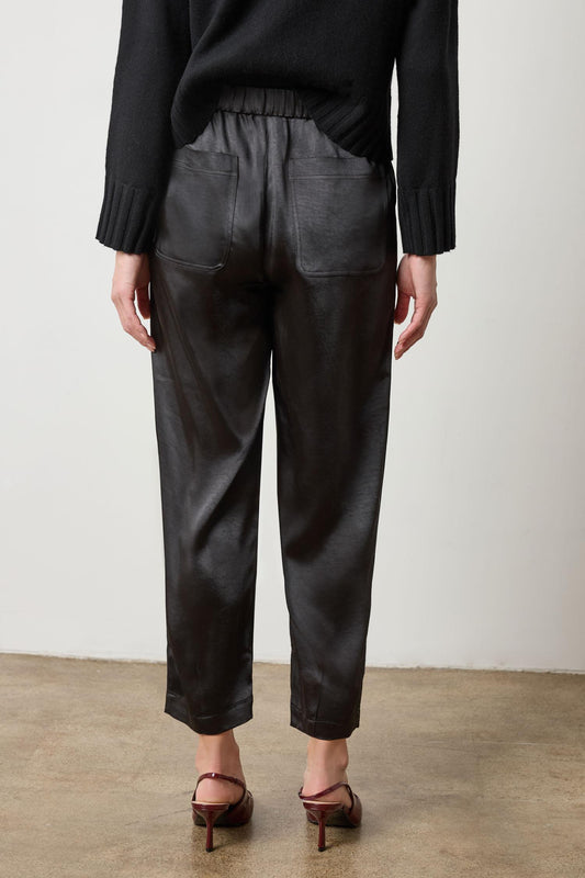 Satin Fly Front Pant