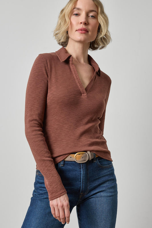 Long Sleeve Polo