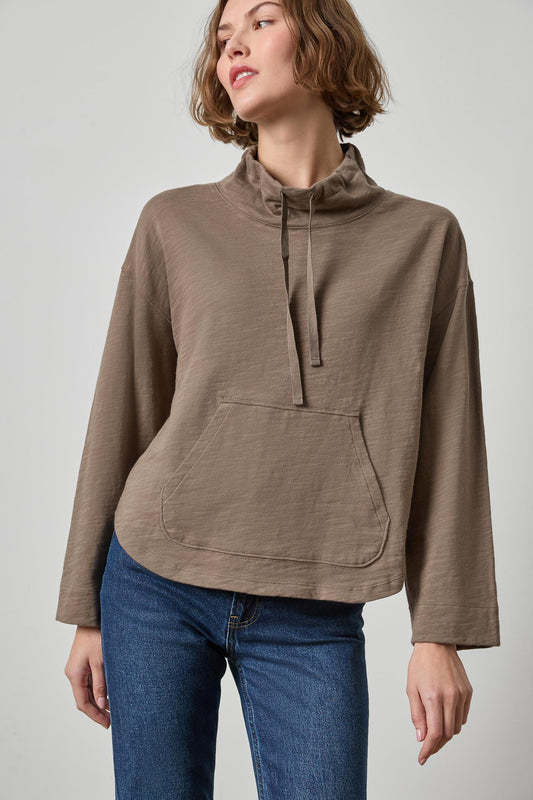 Vintage Kangaroo Pocket Drop Shoulder