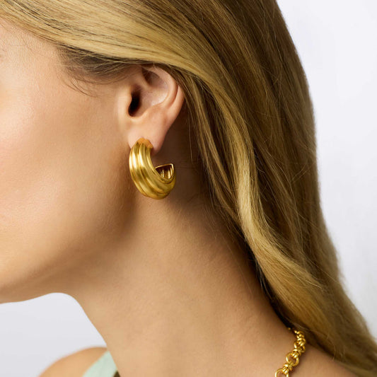Portofino Statement Hoop