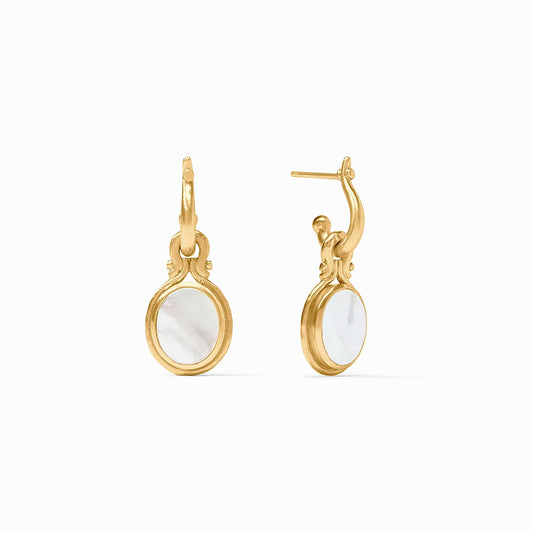Saratoga Hoop & Charm Earring