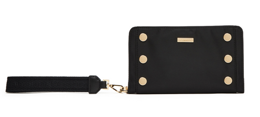 Bryant Wallet - Blk Nylon Cargo Red Zip