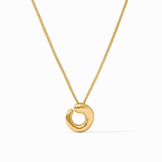 Solara Spiral Delicate Necklace