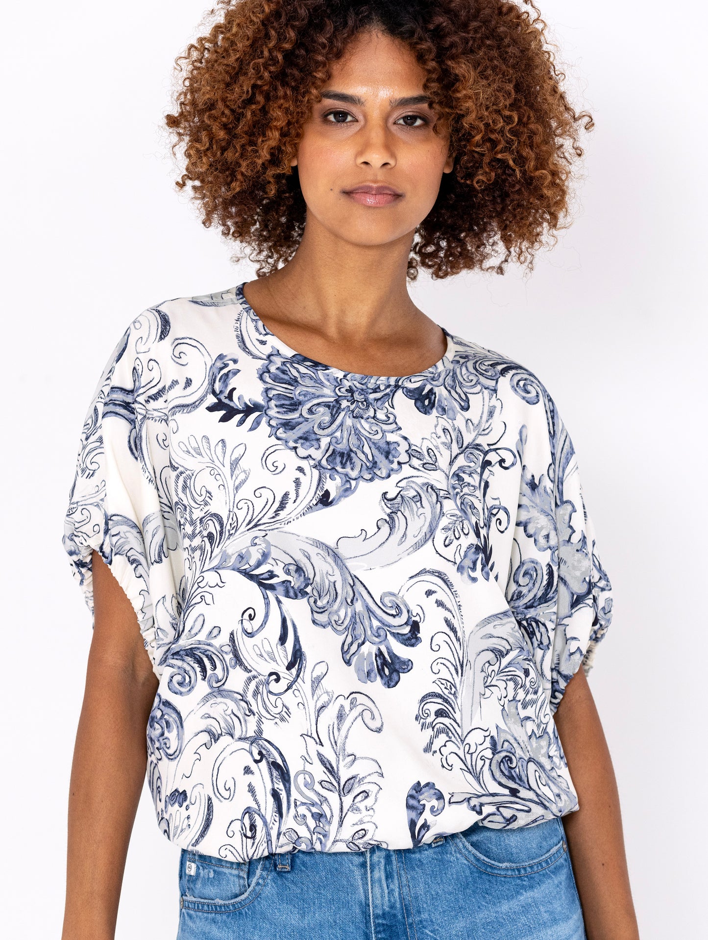 Bubble Blouse Printed