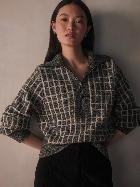 Furley Half Zip Knit