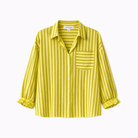 Tia Faded Stripe Shirt