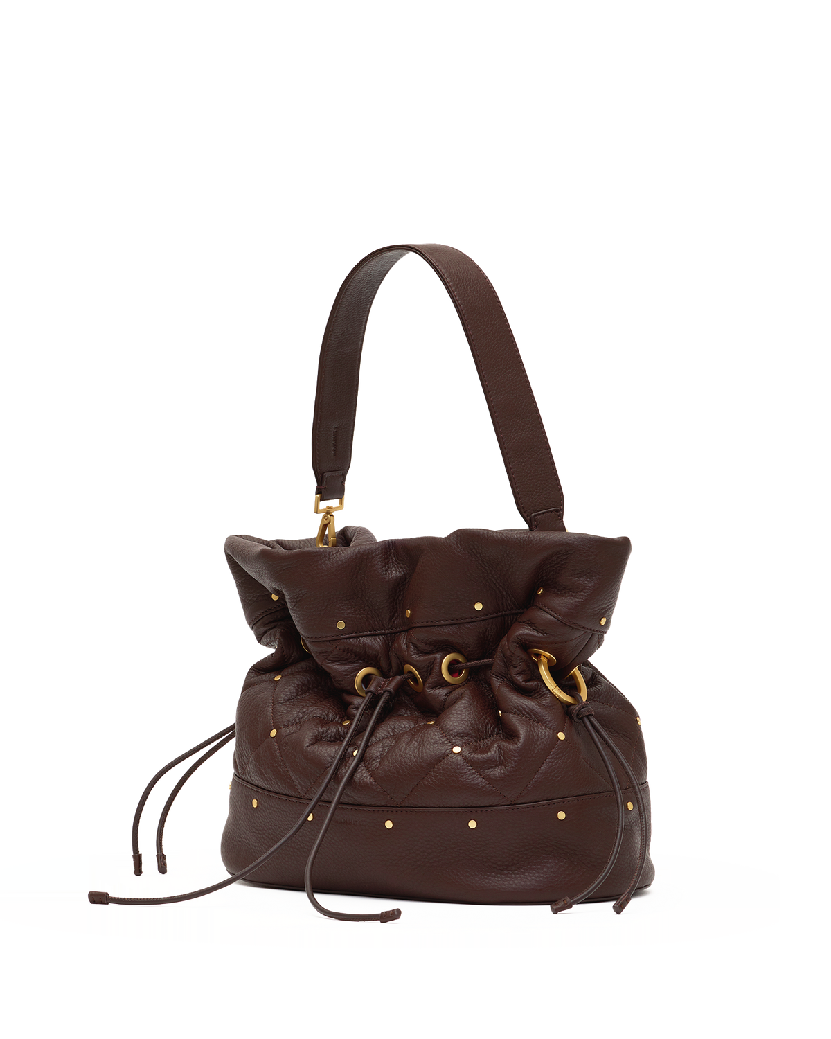 Gianna Large-Quilted Espresso BG
