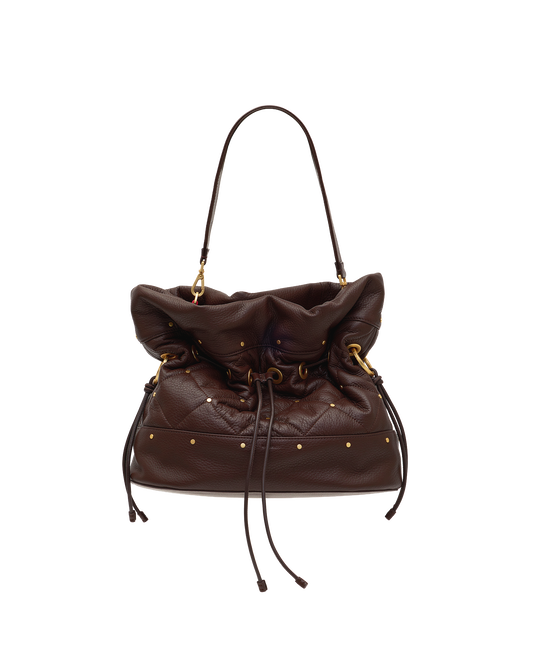 Gianna Large-Quilted Espresso BG
