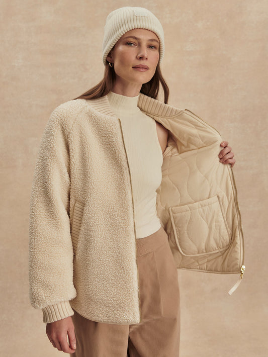 Serina Reversible Quilt Jacket