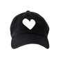 Baseball Hat Heart Patch