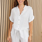 Cotton Gauze Tie Top