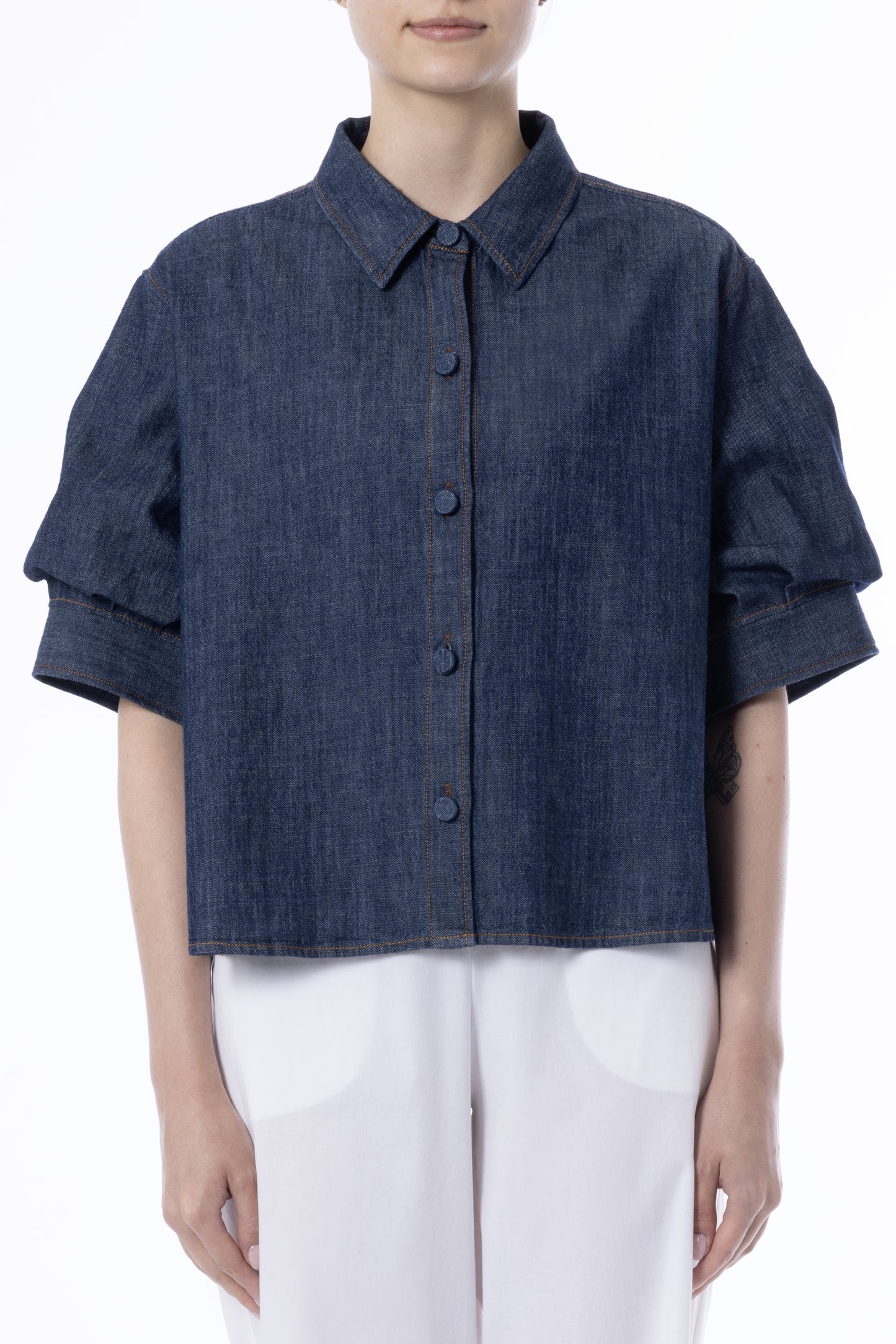 Denim Blouse