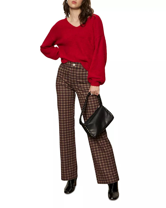 Teddy V-Neck Sweater