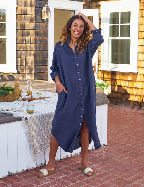 Maxi Shirtdress