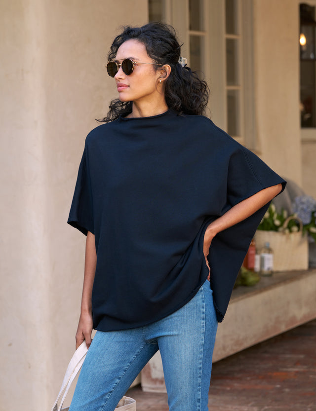 AUDREY Funnel Neck Capelet