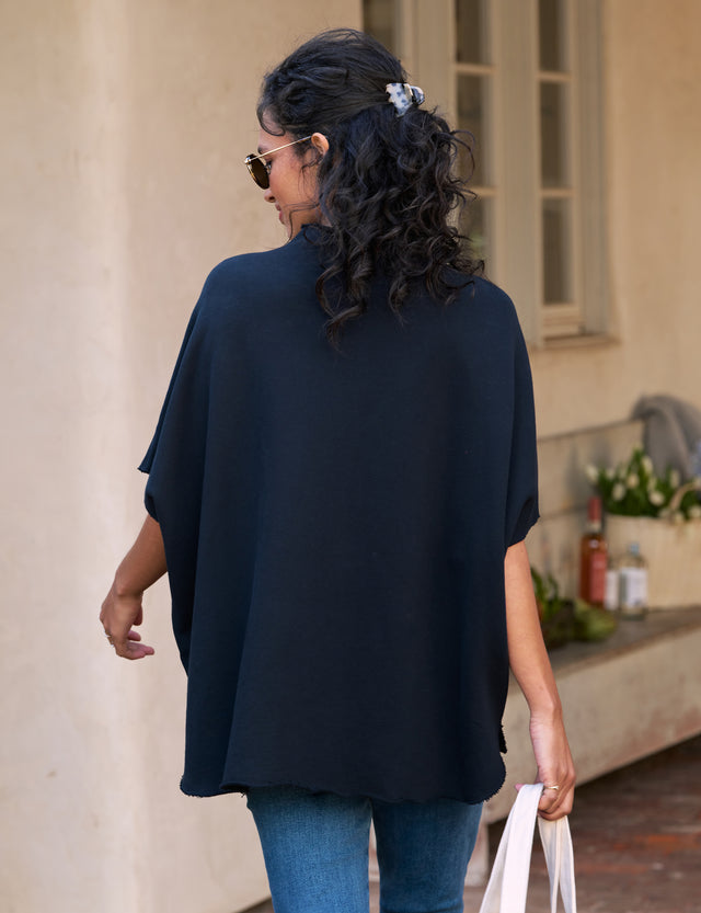 AUDREY Funnel Neck Capelet