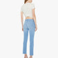 Mid Rise Dazzler crop fray