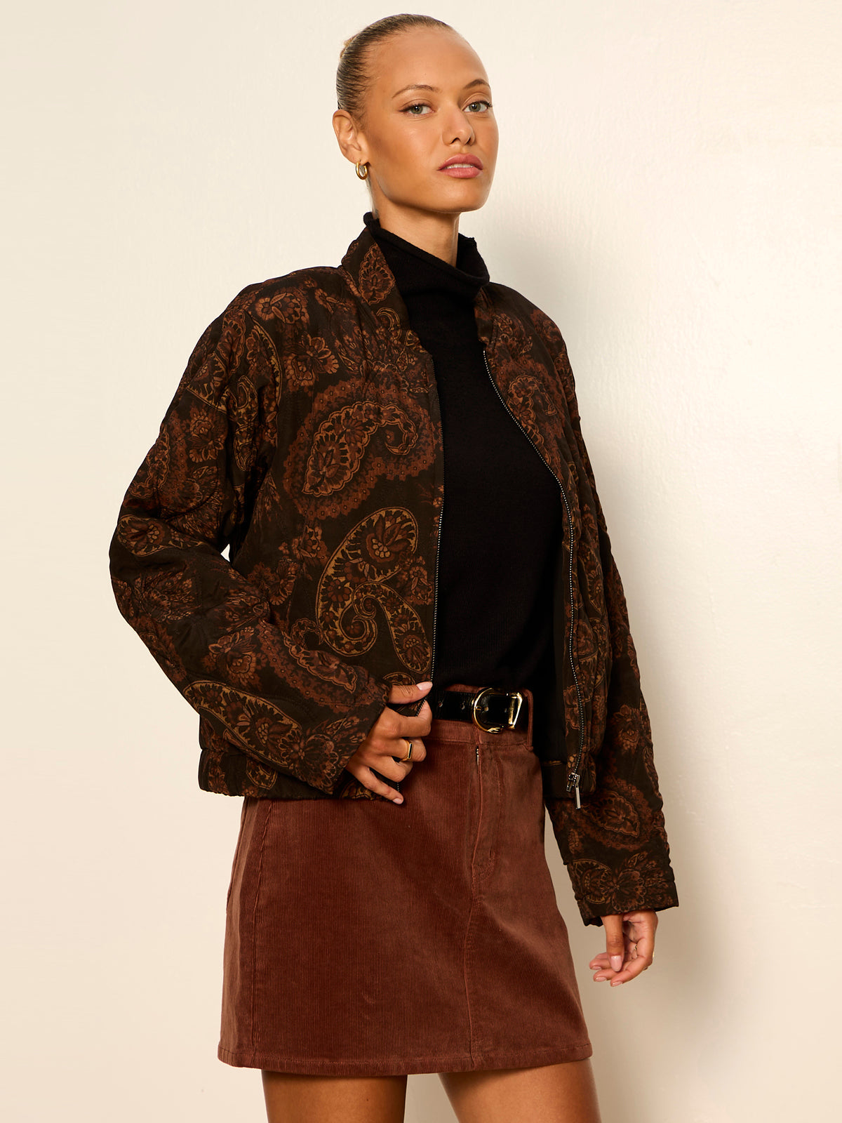 Empress Quilted Bomber