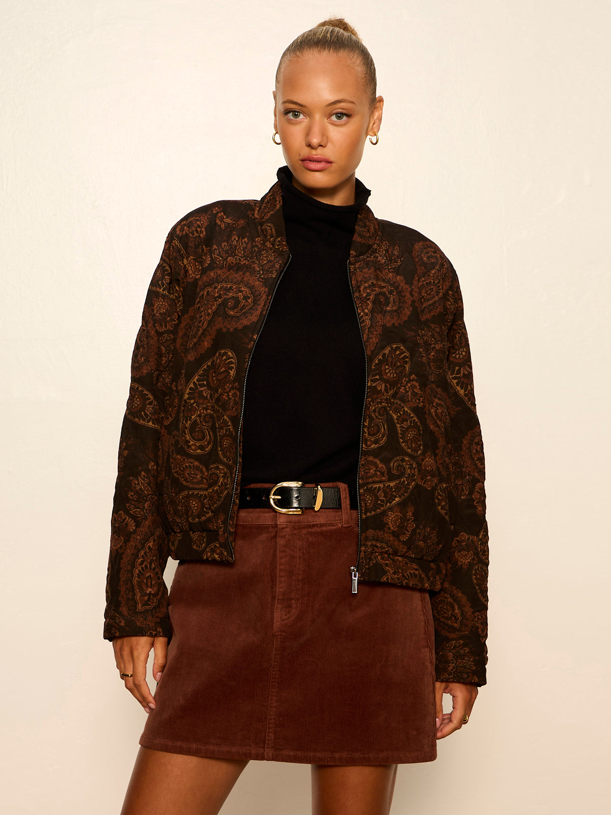 Empress Quilted Bomber