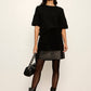 Broadway Suede Leather Skirt