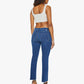 Mid Rise Dazzler Ankle Fray
