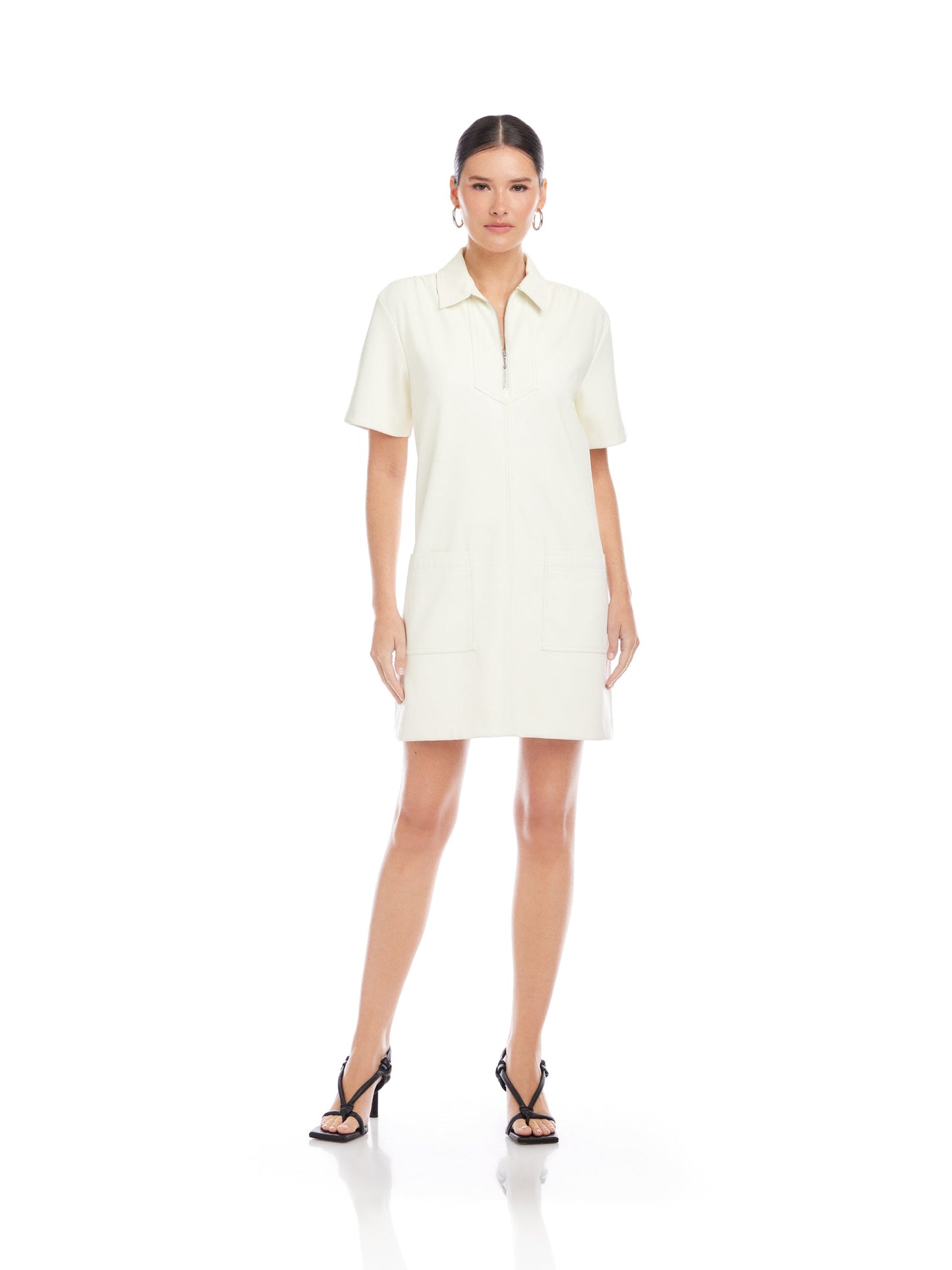 Sarah Faux Leather Dress