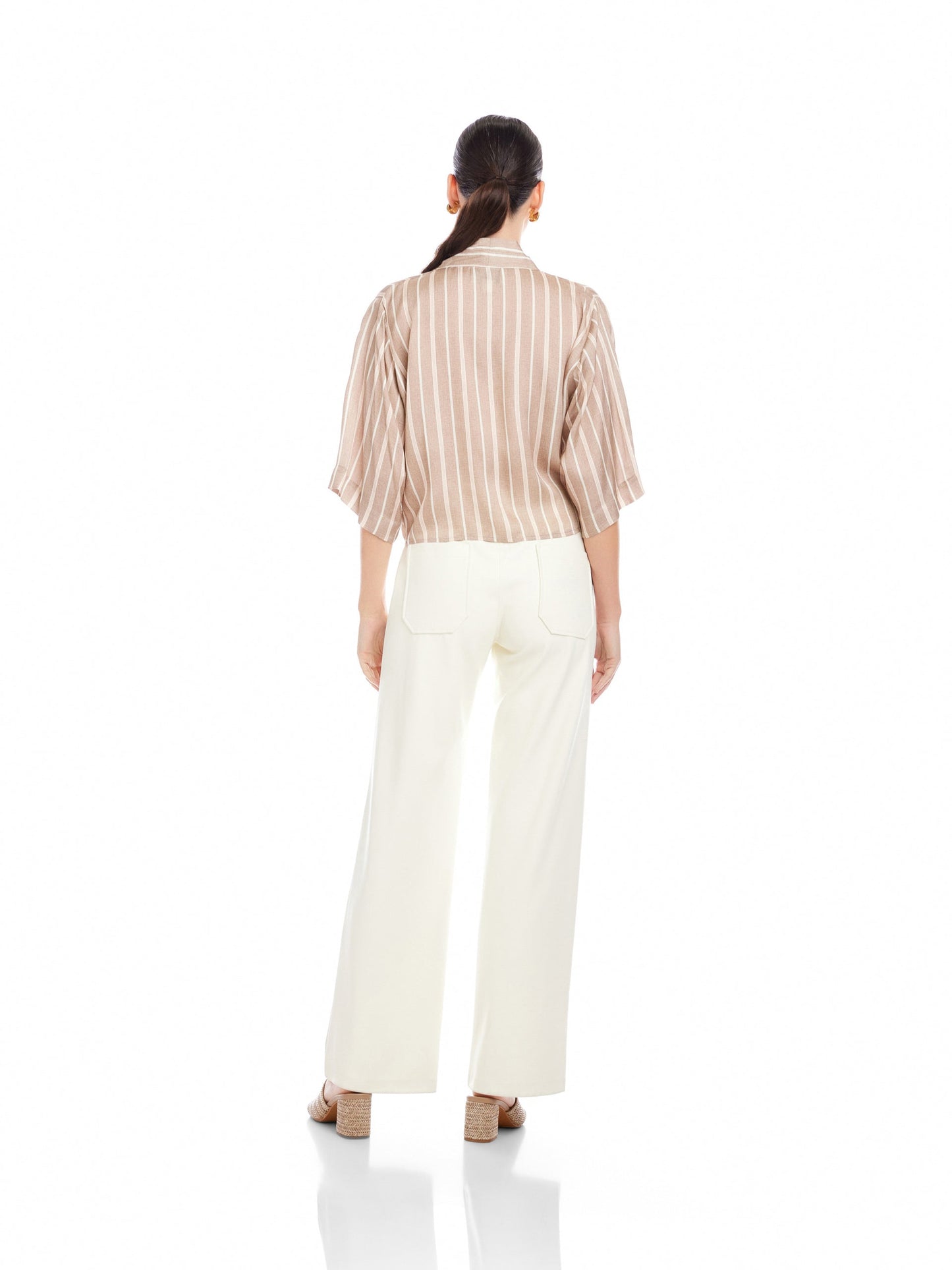 Bernice Tie-Front Blouse