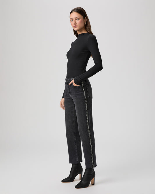 Mason Ankle Glitz Blk Embellished