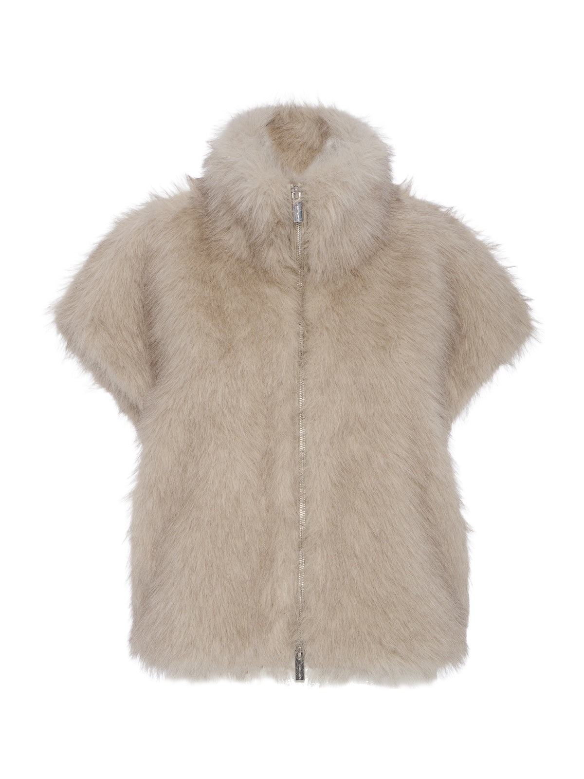 Silky Fur Vest