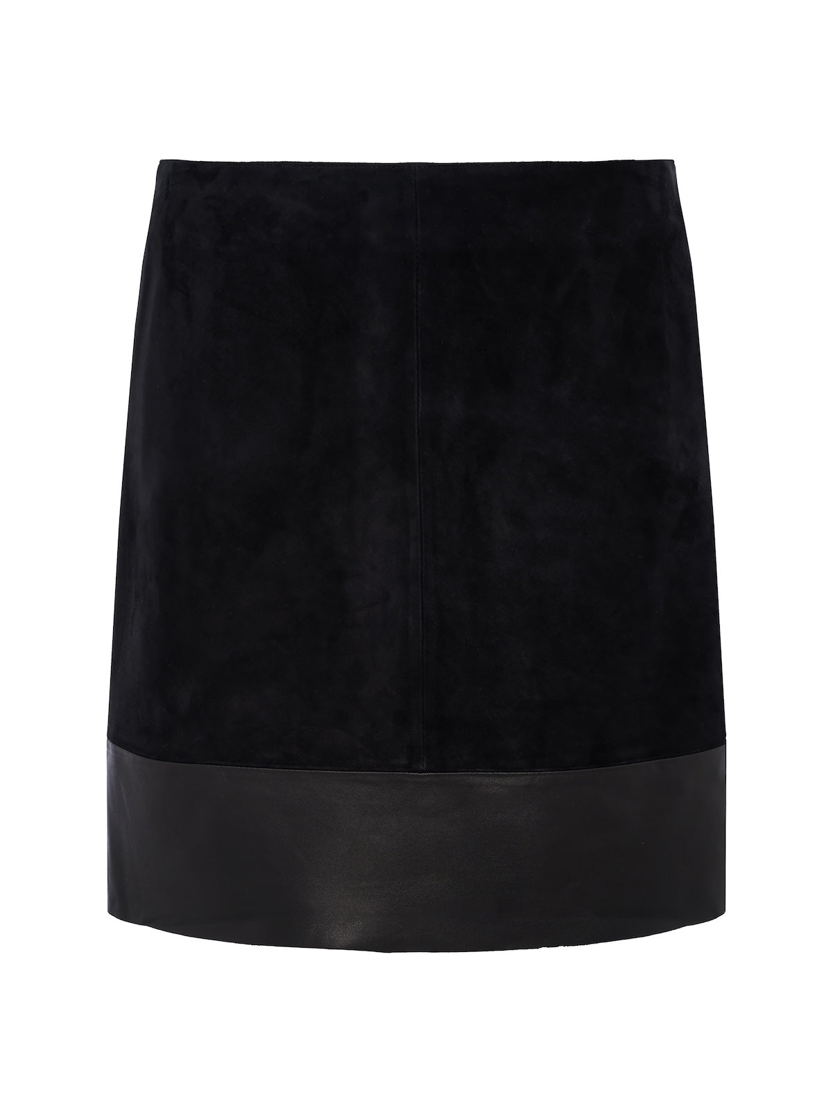 Broadway Suede Leather Skirt
