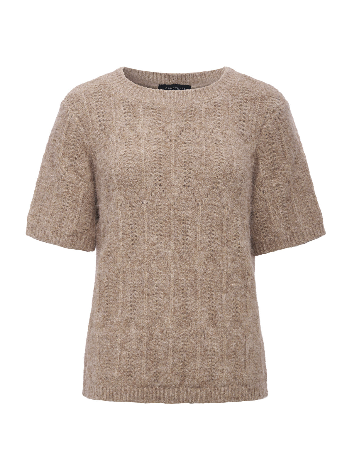 Pointelle Sweater Tee