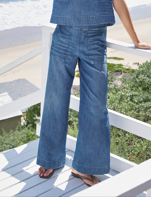 Madeline Patch Pocket Pull On Pant