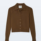 Cashmere Collared Cardigan