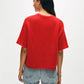 Cashmere Waffle Mesh Tee