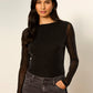 Sparkle Boatneck Tee