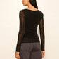 Sparkle Boatneck Tee