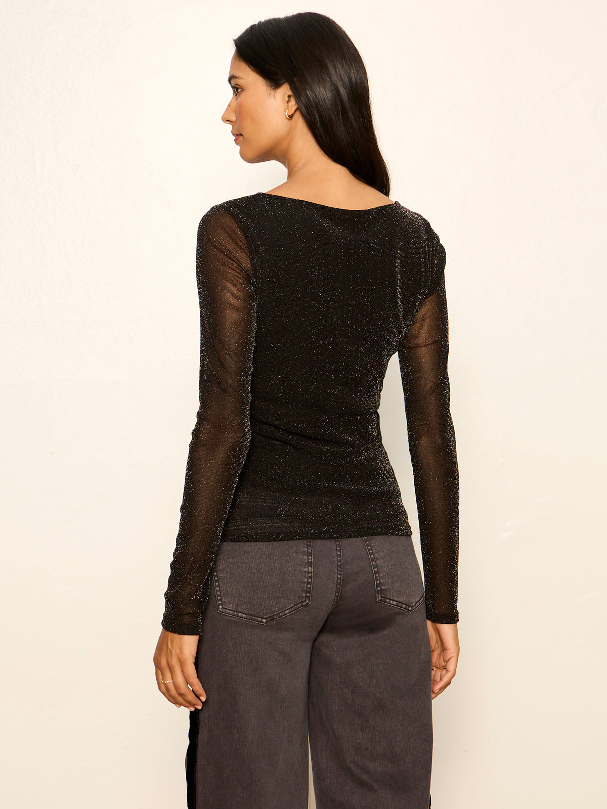 Sparkle Boatneck Tee